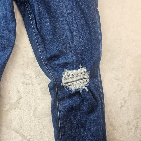 L’Agence Jeans high Line Distressed skinny jeans Women’s 28 Frayed Hem RN 126654 - Picture 3 of 13